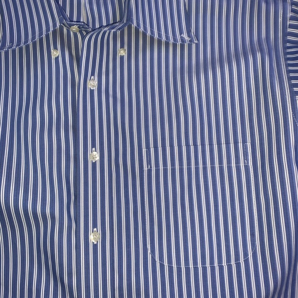 Brooks Brother’s Slim Fit Stripe Dress Shirt - Picture 5 of 6